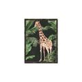 Picture of Giraffe In The Jungle _GroupedProduct_Rectangle_Portrait_Canvas_Framed_