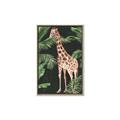 Picture of Giraffe In The Jungle _GroupedProduct_Rectangle_Portrait_Canvas_Framed_