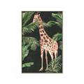 Picture of Giraffe In The Jungle _GroupedProduct_Rectangle_Portrait_Canvas_Framed_