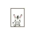 Picture of Sweet Zebra _GroupedProduct_Rectangle_Portrait_Canvas_Framed_