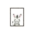 Picture of Sweet Zebra _GroupedProduct_Rectangle_Portrait_Canvas_Framed_