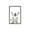 Picture of Sweet Zebra _GroupedProduct_Rectangle_Portrait_Canvas_Framed_