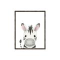 Picture of Sweet Zebra _GroupedProduct_Rectangle_Portrait_Canvas_Framed_