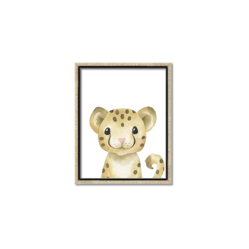 Picture of Sweet  Leopard _GroupedProduct_Rectangle_Portrait_Canvas_Framed_