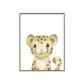 Picture of Sweet  Leopard _GroupedProduct_Rectangle_Portrait_Canvas_Framed_