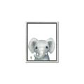 Picture of Sweet Elephant _GroupedProduct_Rectangle_Portrait_Canvas_Framed_