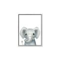Picture of Sweet Elephant _GroupedProduct_Rectangle_Portrait_Canvas_Framed_