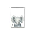 Picture of Sweet Elephant _GroupedProduct_Rectangle_Portrait_Canvas_Framed_