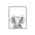 Picture of Sweet Elephant _GroupedProduct_Rectangle_Portrait_Canvas_Framed_