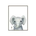 Picture of Sweet Elephant _GroupedProduct_Rectangle_Portrait_Canvas_Framed_