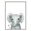 Picture of Sweet Elephant _GroupedProduct_Rectangle_Portrait_Canvas_Framed_