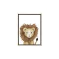 Picture of Sweet Lion _GroupedProduct_Rectangle_Portrait_Canvas_Framed_