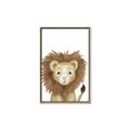 Picture of Sweet Lion _GroupedProduct_Rectangle_Portrait_Canvas_Framed_