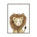 Picture of Sweet Lion _GroupedProduct_Rectangle_Portrait_Canvas_Framed_