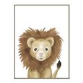 Picture of Sweet Lion _GroupedProduct_Rectangle_Portrait_Canvas_Framed_
