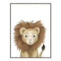 Picture of Sweet Lion _GroupedProduct_Rectangle_Portrait_Canvas_Framed_