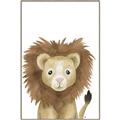 Picture of Sweet Lion _GroupedProduct_Rectangle_Portrait_Canvas_Framed_