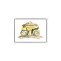 Picture of Yellow Tractor II _GroupedProduct_Rectangle_Landscape_Canvas_Framed_