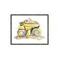 Picture of Yellow Tractor II _GroupedProduct_Rectangle_Landscape_Canvas_Framed_
