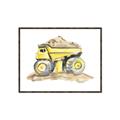 Picture of Yellow Tractor II _GroupedProduct_Rectangle_Landscape_Canvas_Framed_