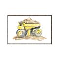 Picture of Yellow Tractor II _GroupedProduct_Rectangle_Landscape_Canvas_Framed_