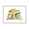 Picture of Yellow Tractor II _GroupedProduct_Rectangle_Landscape_Canvas_Framed_