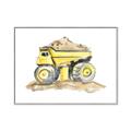 Picture of Yellow Tractor II _GroupedProduct_Rectangle_Landscape_Canvas_Framed_