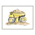 Picture of Yellow Tractor II _GroupedProduct_Rectangle_Landscape_Canvas_Framed_