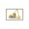 Picture of Crane    _GroupedProduct_Rectangle_Landscape_Canvas_Framed_