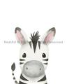 Picture of Sweet Zebra _GroupedProduct_Rectangle_Portrait_Unframed_Print_Only_