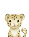 Picture of Sweet  Leopard _GroupedProduct_Rectangle_Portrait_Unframed_Print_Only_