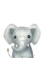 Picture of Sweet Elephant _GroupedProduct_Rectangle_Portrait_Unframed_Print_Only_