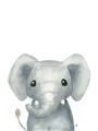 Picture of Sweet Elephant _GroupedProduct_Rectangle_Portrait_Unframed_Print_Only_