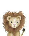 Picture of Sweet Lion _GroupedProduct_Rectangle_Portrait_Unframed_Print_Only_
