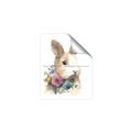 Picture of Sweet Floral Bunny I _GroupedProduct_Rectangle_Portrait_Unframed_Print_Only_