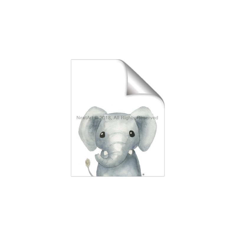 Picture of Sweet Elephant _GroupedProduct_Rectangle_Portrait_Unframed_Print_Only_