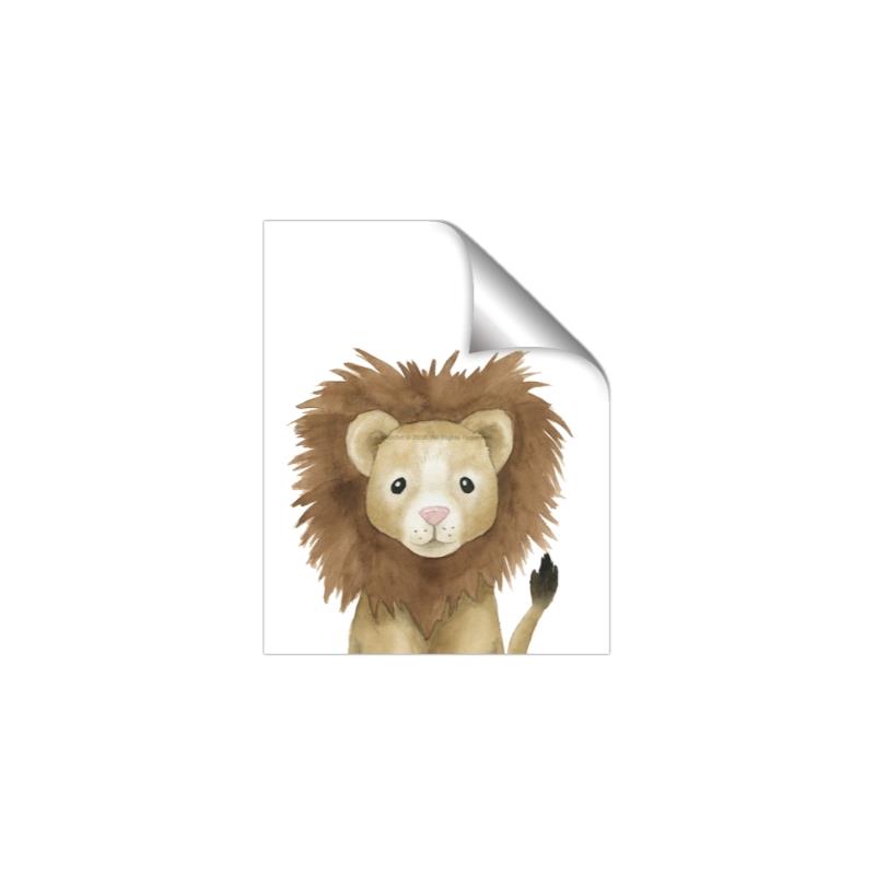 Picture of Sweet Lion _GroupedProduct_Rectangle_Portrait_Unframed_Print_Only_