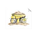 Picture of Yellow Tractor II _GroupedProduct_Rectangle_Landscape_Unframed_Print_Only_