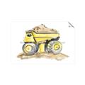 Picture of Yellow Tractor II _GroupedProduct_Rectangle_Landscape_Unframed_Print_Only_