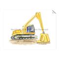 Picture of Crane    _GroupedProduct_Rectangle_Landscape_Unframed_Print_Only_