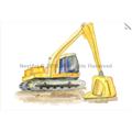 Picture of Crane    _GroupedProduct_Rectangle_Landscape_Unframed_Print_Only_