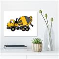 Picture of Yellow Mixer _GroupedProduct_Rectangle_Landscape_Unframed_Print_Only_