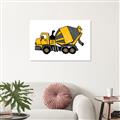 Picture of Yellow Mixer _GroupedProduct_Rectangle_Landscape_Unframed_Print_Only_
