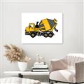 Picture of Yellow Mixer _GroupedProduct_Rectangle_Landscape_Unframed_Print_Only_
