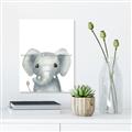 Picture of Sweet Elephant _GroupedProduct_Rectangle_Portrait_Unframed_Print_Only_
