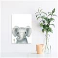Picture of Sweet Elephant _GroupedProduct_Rectangle_Portrait_Unframed_Print_Only_