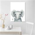 Picture of Sweet Elephant _GroupedProduct_Rectangle_Portrait_Unframed_Print_Only_