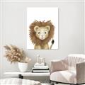 Picture of Sweet Lion _GroupedProduct_Rectangle_Portrait_Unframed_Print_Only_