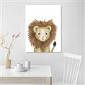 Picture of Sweet Lion _GroupedProduct_Rectangle_Portrait_Unframed_Print_Only_