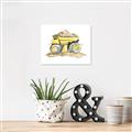 Picture of Yellow Tractor II _GroupedProduct_Rectangle_Landscape_Unframed_Print_Only_